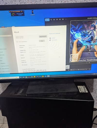 Full setup gaming PC extra large screen