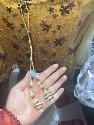 Handmade lehenga for sale. Not used. In very new condition.