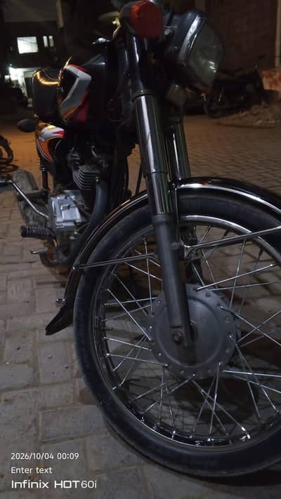 Honda CG 125 2022 model urgent sale