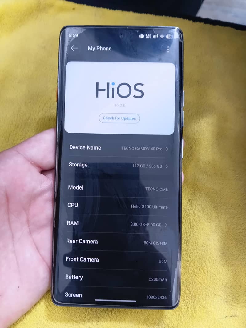 Tecno CAMON 40 Pro 2