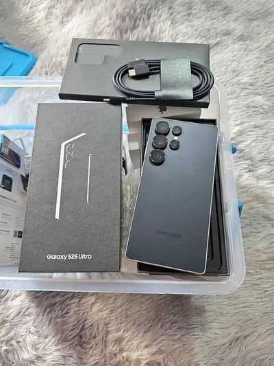 Samsung S25 Ultra 12/512GB PTA Approved | With Box | Premium Condition