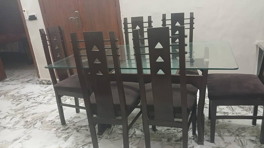 Dining chairs & table 3