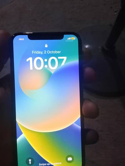 Apple iPhone X pta approved hai 64gb hai