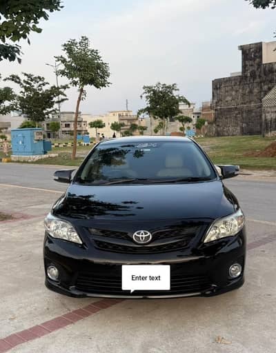 Toyota Corolla XLI 2012