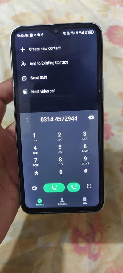 Infinix Note12.8ram 128rom