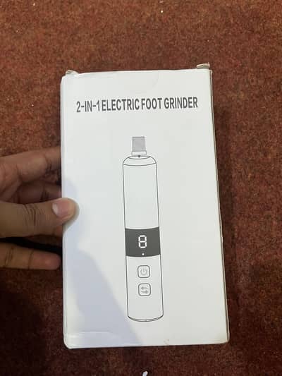 2-in-1 Electric foot grinder|foot and care& Dead skin remover