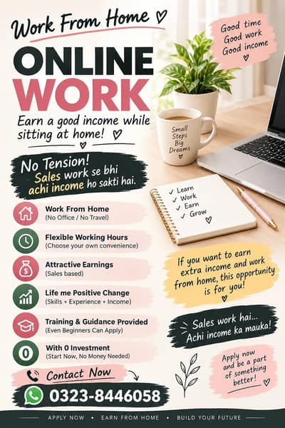 Online Worker Required
