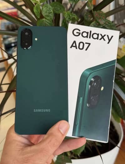 Samsung Mobile A07 4/128 green colour