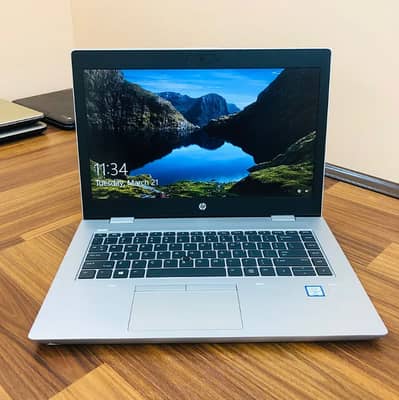 HP ProBook 640 G5, Core i5 8th Gen, 8GB RAM without hard , fingerprit