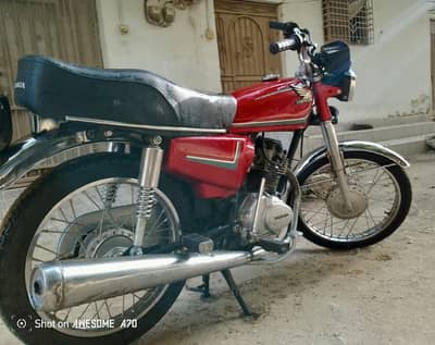 Honda CG 125 (84 Model) Karachi Number