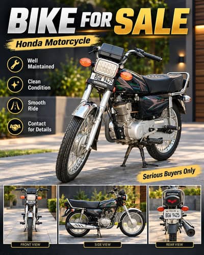 Honda 125 - New Condition