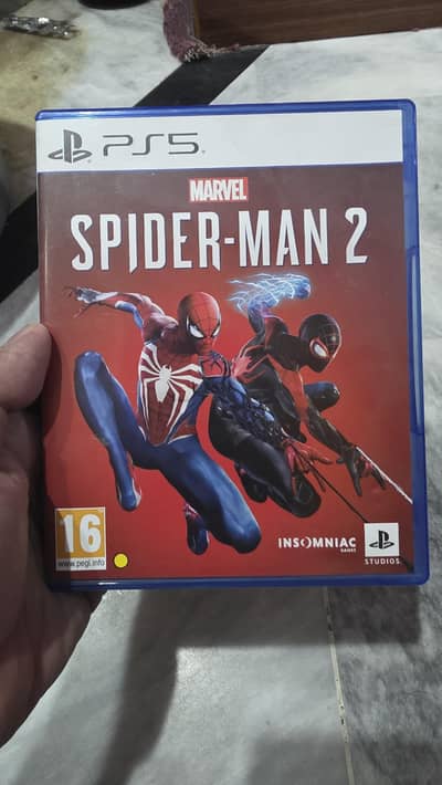 SpiderMan 2 for ps5