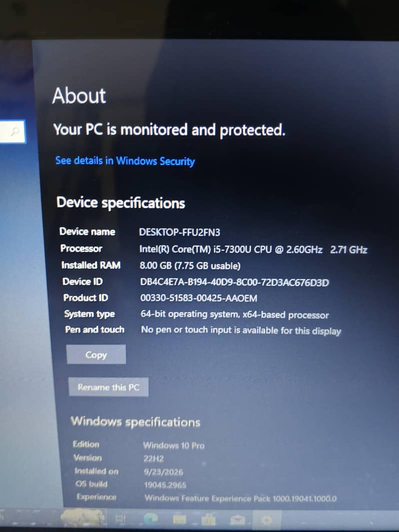 HP 7th Generation Laptop 2