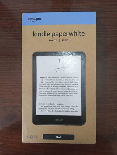 kindle paper white Gen12 16 GB black