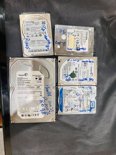 320GB / 500GB SATA HDD – Seagate, Toshiba & WD – Tested HDD