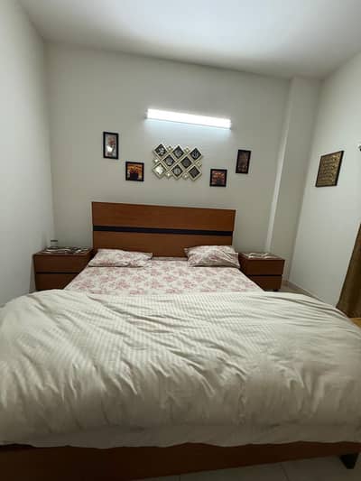 Wooden bed set