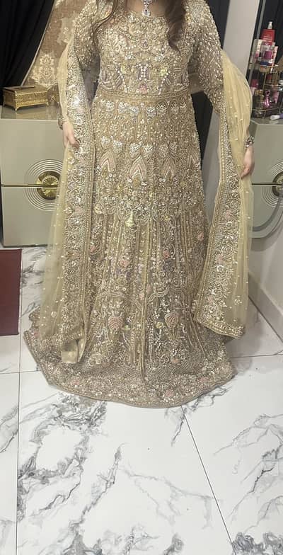 Walima full handmade bridal maxy