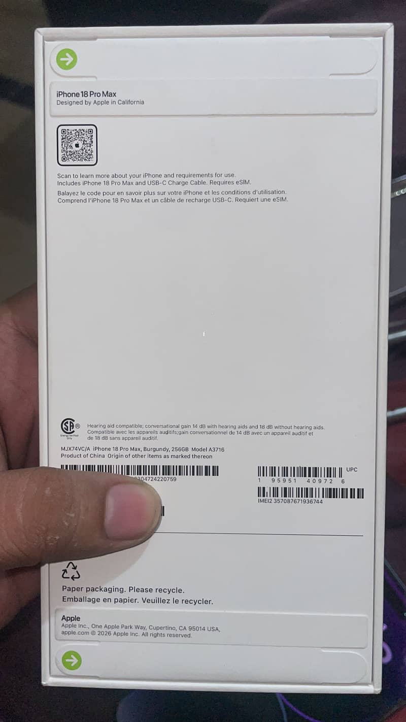 Apple iPhone 18 Pro Max 0