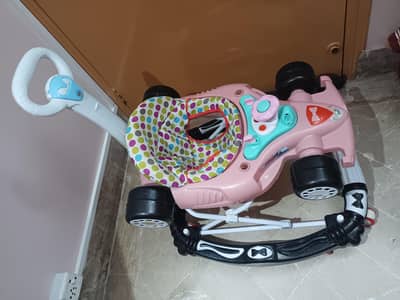 Baby walker + rocker