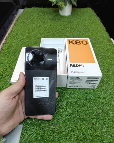 Redmi k80 12gb 256gb full nox brandnew like