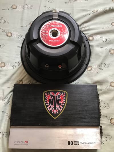 Pioneer s4 original woofer amplifier