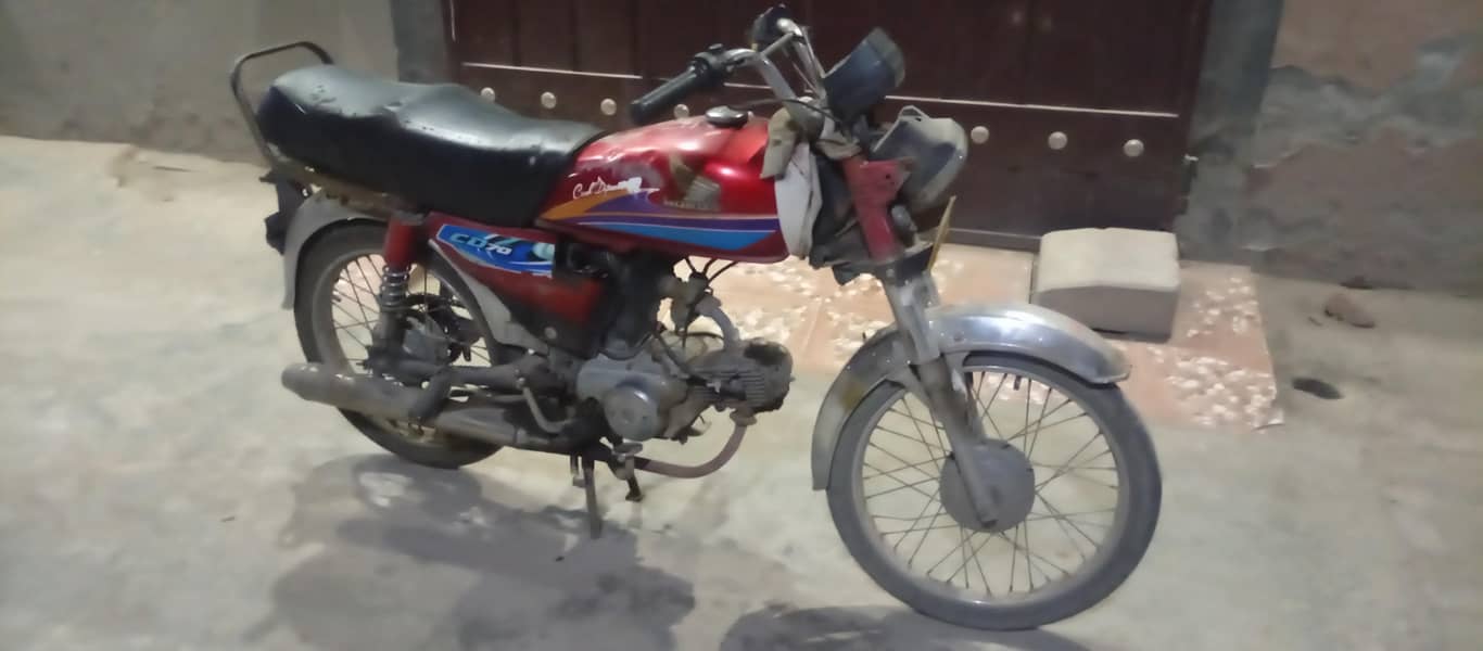 HONDA CD70 2008 MODEL 0