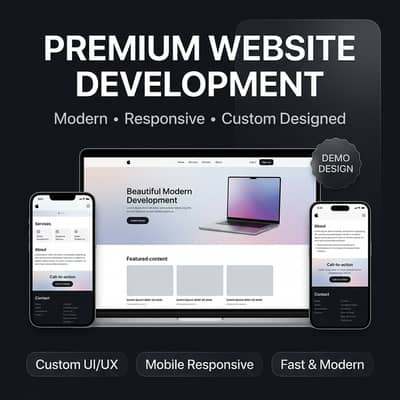 Professional Website Development Services,Get Your Premium Website
