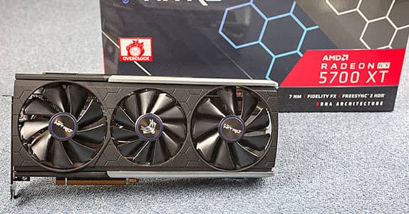 AMD RX5700XT Saphire Nitro+ Tripple Fan 8GB Card