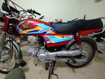 Honda CD 70 2026 - Total Genuine, First Owner, Showroom Condition*