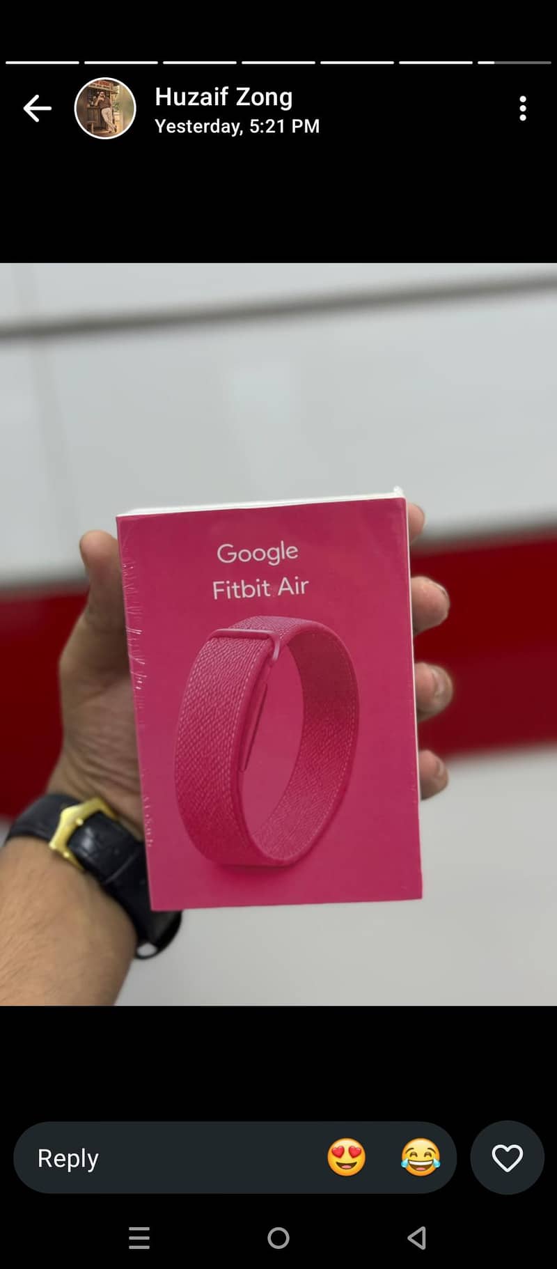 Google Fitbit Air 0