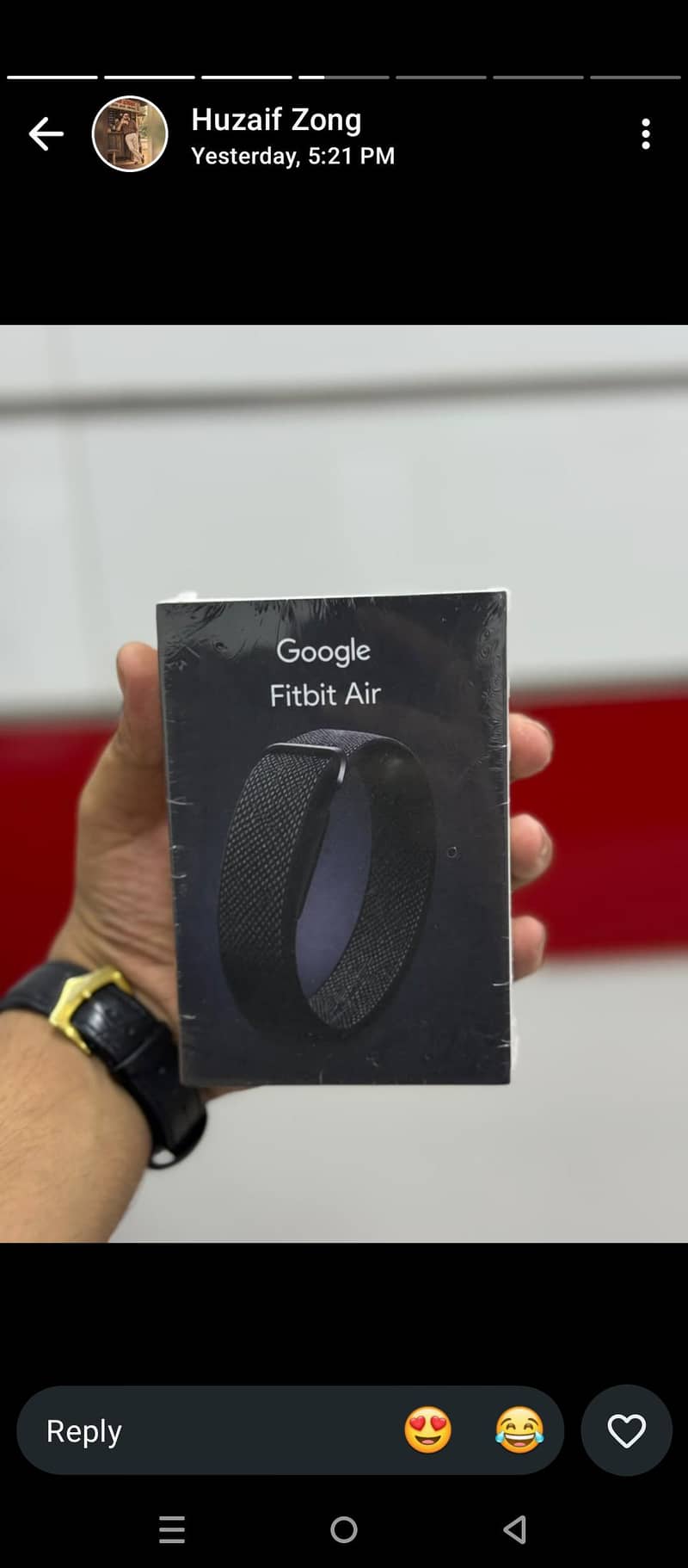Google Fitbit Air 3