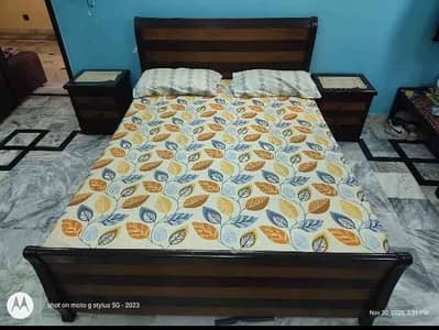 Complete Bedset with Mattress and siders.