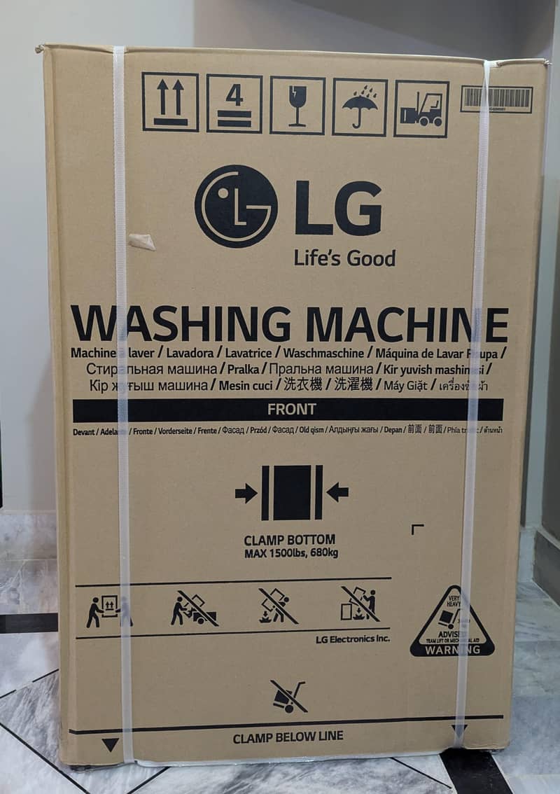 LG topp load automatic washing machine 1