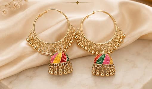 jhumka bali
