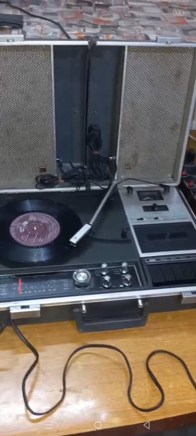 National Panasonic 3 in 1 Record Player Original Japan Made