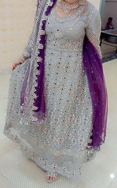 Grey silver fully heavy Maxi