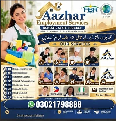 Filipino Maids , Cook Nanny Patient Carer CHEF / House Maid Available