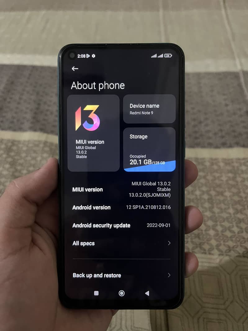 Xiaomi Redmi Note 9 3