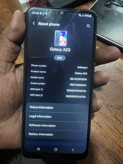 Samsung A23 available urgent sell