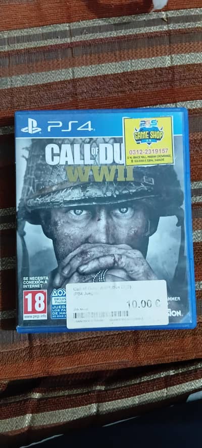 PS4 video game CDs