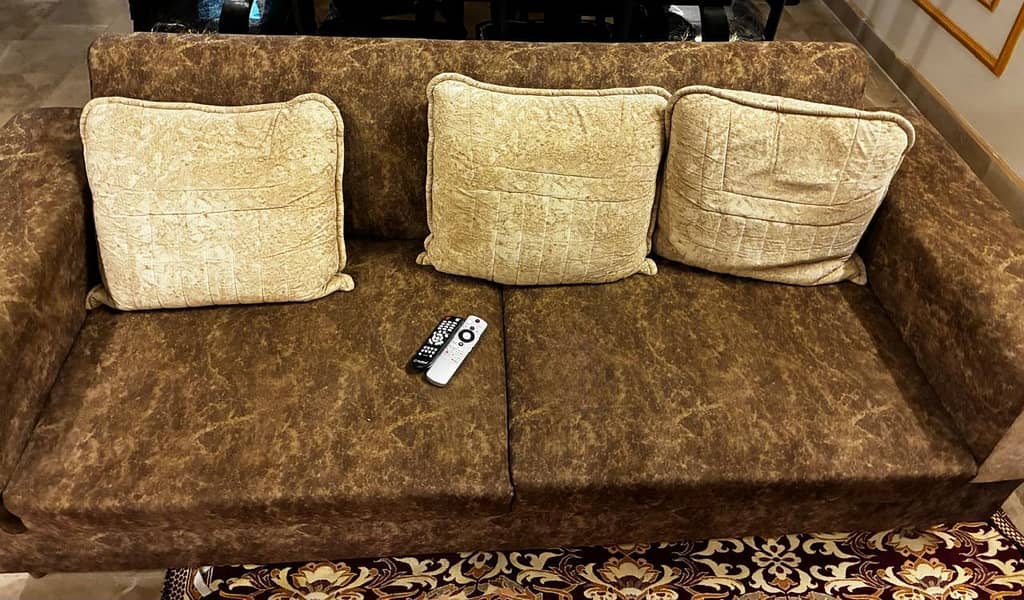 Complete sofa sett 7 seaters 4