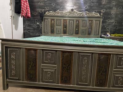 Chinioti bed/dressing/2 side tables/0320-0433561