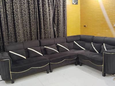 7 seater L SHAPE SOFA USED FOR SALE IN BEST PRICE