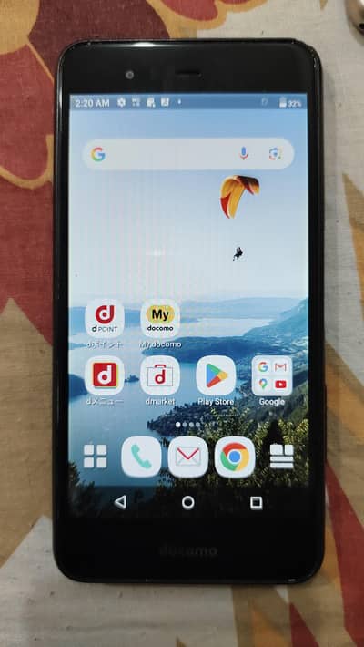 Fujitsu Arrows 3GB 32GB Storage (Qualcomm Snapdragon 450) OLED screen