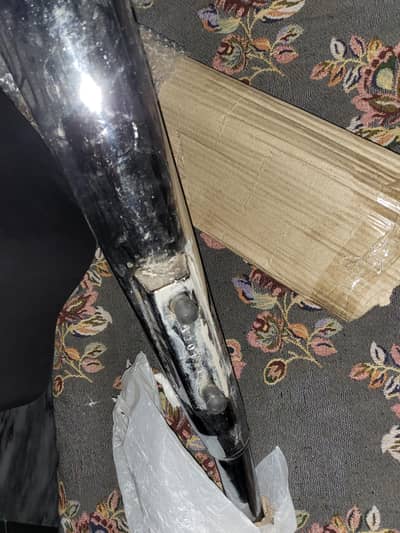 Honda 125 silencer chrome