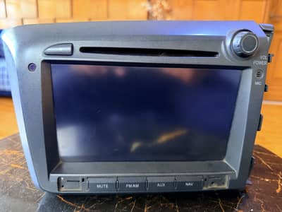 Honda Civic Rebirth 2014 Original OEM multimedia navigation screen.