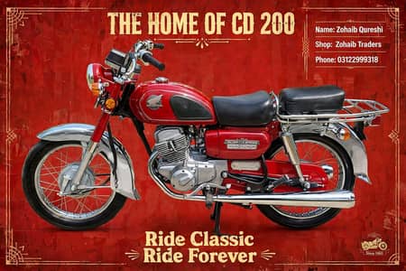 Honda CD 200 All parts Available