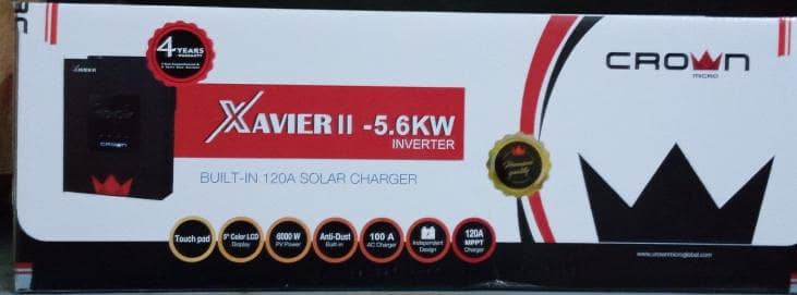 Crown Xavier II 5.6KW Solar Inverter