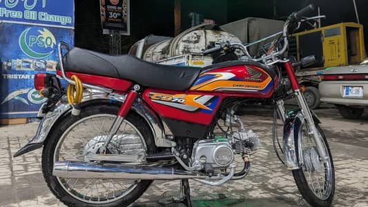 Honda CD 70 for sale in very good condition 2025 model