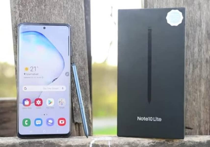 Samsung Mobile Note10 Lite 5